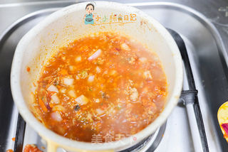 9个月以上辅食番茄肉酱意面的做法步骤:7