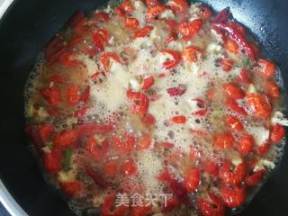 麻辣啤酒龙虾尾的做法步骤:8
