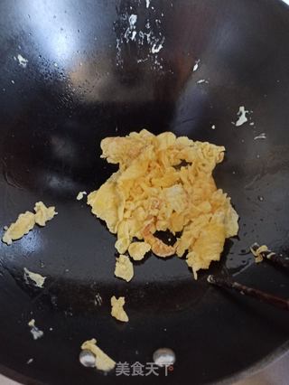 培根芦笋蛋炒饭的做法步骤:2
