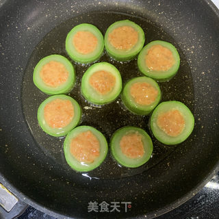 西葫芦虾饼的做法步骤：7