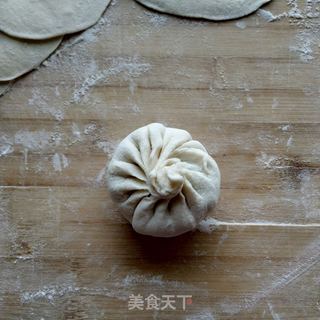 茴香肉包子的做法步骤:17