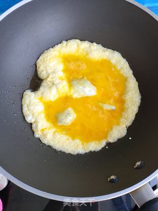 苜蓿炒笨鸡蛋的做法步骤:6