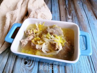 酸菜粉条炖排骨的做法步骤:21