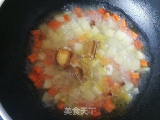 咖喱红薯土豆的做法步骤:11