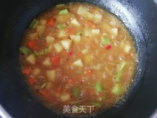 咖喱红薯土豆的做法步骤:14