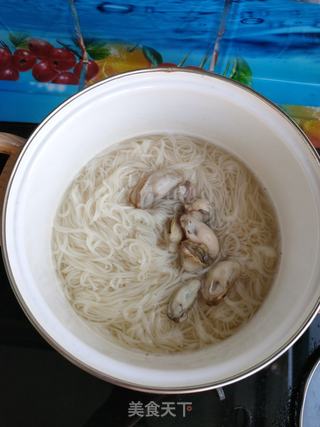 海蛎子汤面的做法步骤:5