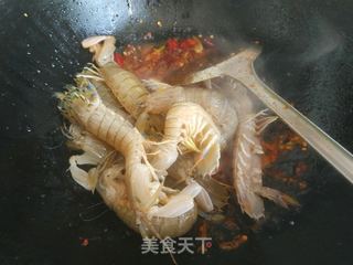 香辣皮皮虾的做法步骤:8