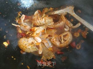 香辣皮皮虾的做法步骤:9