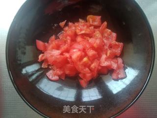 西红柿打卤面的做法步骤:4