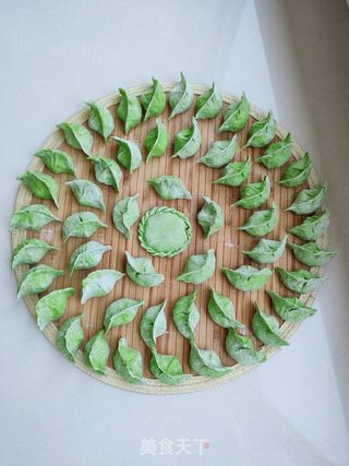 槐花猪肉水饺的做法步骤:14
