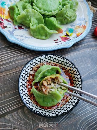 槐花猪肉水饺的做法步骤:18