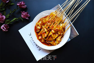 涮豆皮的做法步骤:7