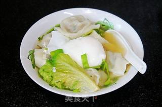 云吞荷包蛋的做法步骤:6