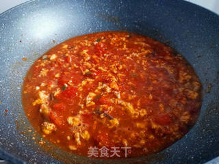 #春季应季美食#酱拌菠菜手擀面的做法步骤:6