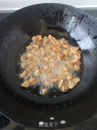 辣子鸡丁的做法步骤:5