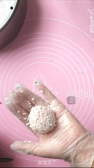 包心米丸子的做法步骤:13