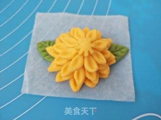 菊花馒头的做法步骤:10