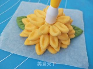 菊花馒头的做法步骤:11
