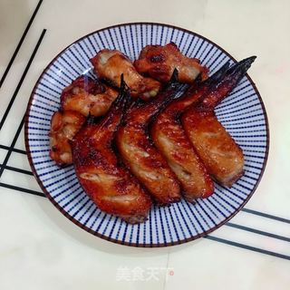 蜜汁烤鸡翅的做法步骤：11