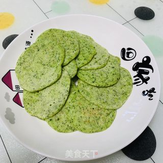 西蓝花蔬菜饼（宝宝辅食）的做法步骤：7