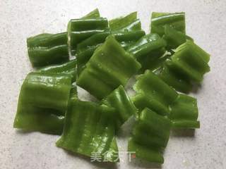 蚝油杏鲍菇炒肉片的做法步骤:3