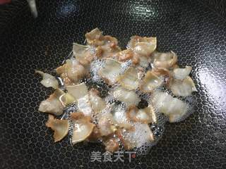 蚝油杏鲍菇炒肉片的做法步骤:6