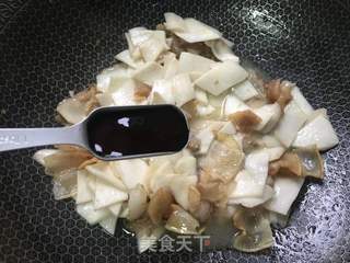 蚝油杏鲍菇炒肉片的做法步骤:8