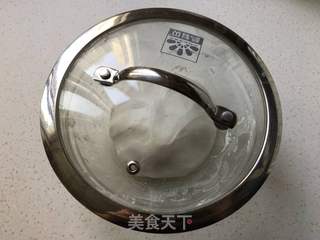 苹果糯米发面饼的做法步骤:4