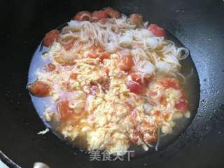魔芋番茄蛋汤的做法步骤:9