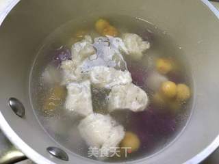 虾滑年糕青菜汤的做法步骤:5