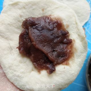 发面豆沙饼的做法步骤:5
