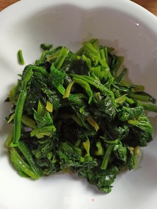 麻酱菠菜金针菇的做法步骤:3