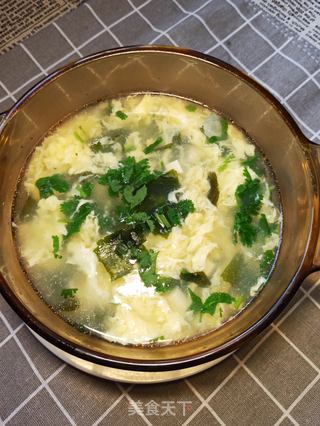 豆腐海带蛋花汤的做法步骤:11