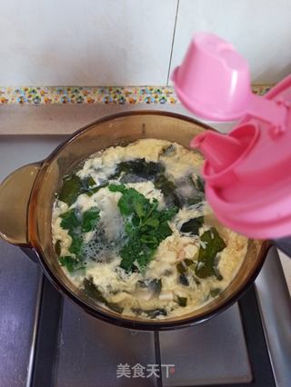 豆腐海带蛋花汤的做法步骤:10