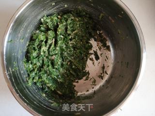 猪毛菜肉馅馄饨的做法步骤:3