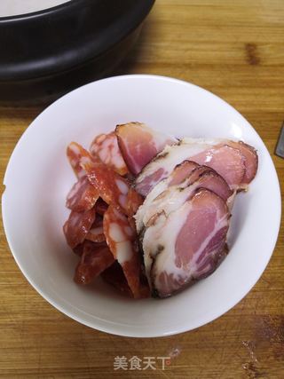 腊味煲仔饭的做法步骤:3