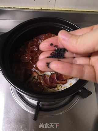 腊味煲仔饭的做法步骤:13