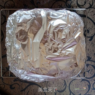 锡纸烤大虾 蒜香青虾 烤箱虾子 烤箱菜的做法步骤:8