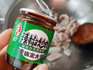 辣炒鱿鱼的做法步骤:5