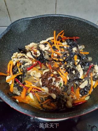 鱼香肉丝简易版的做法步骤:13