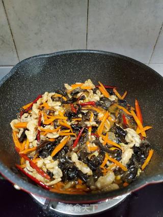 鱼香肉丝简易版的做法步骤:14