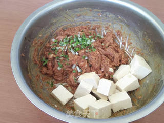 豆腐肉丸的做法步骤:3