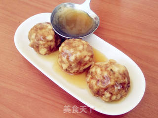 豆腐肉丸的做法步骤:8