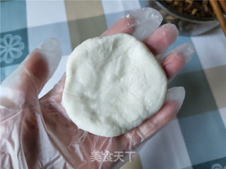咸菜糯米饼的做法步骤:5