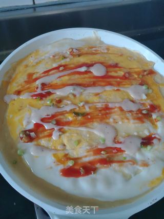 快手薄底芝士饼—伪匹萨的做法步骤:6