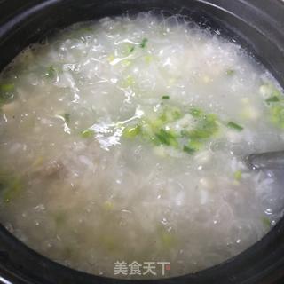 瑶柱瘦肉粥的做法步骤：5