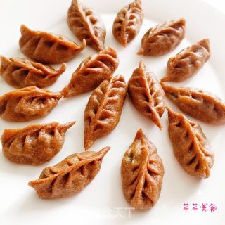黑全麦韭菜鸡蛋蒸饺的做法步骤:15