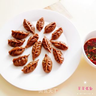 黑全麦韭菜鸡蛋蒸饺的做法步骤:17