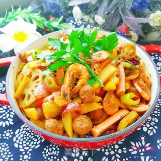 麻辣香锅的做法步骤:10