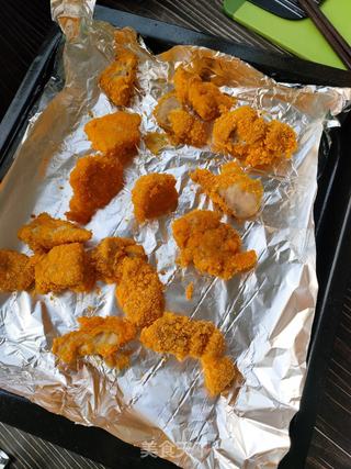 烤箱版鸡米花的做法步骤:8